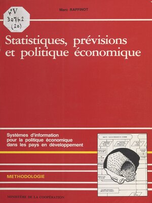 cover image of Statistiques, prévisions et politiques économiques